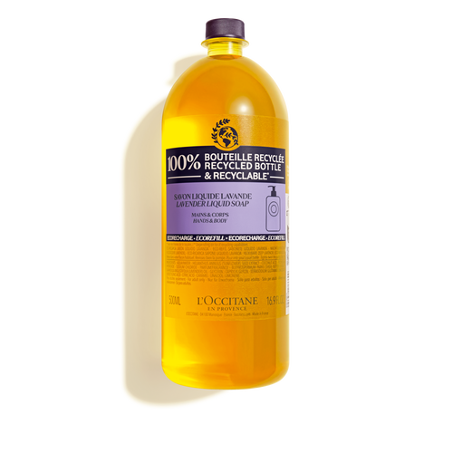L'Occitane Shea Lavender Hands & Body Liquid Eco Refill 500ml