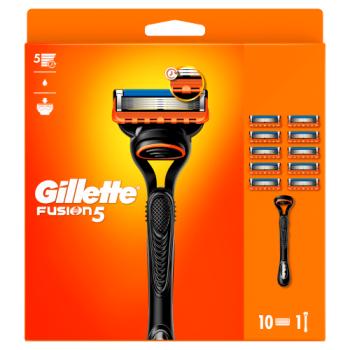 Gilette Fusion Value Pack 10