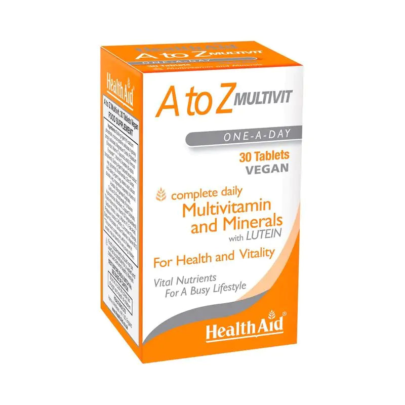 Health Aid A-Z Multivitamin Tabs 30 Image