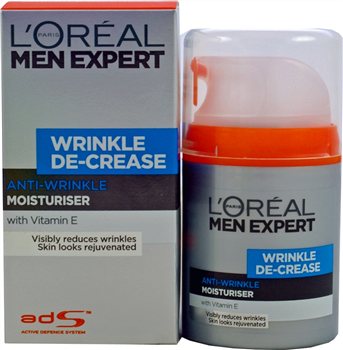 L'Oreal Men Expert Wrinkle De-Crease Moisturiser Image