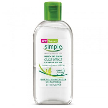 Simple Kind to Skin Dual Effect Eye Make-Up Remover 125ml Image