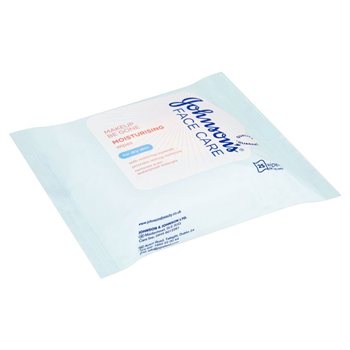 Johnsons Face Care Moisturising Facial Cleansing Wipes