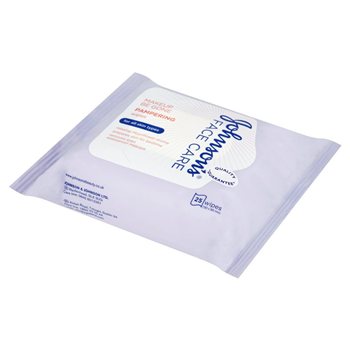 Johnsons Face Care Pampering Facial Cleansing Wipes Image