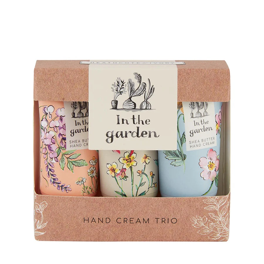 Heathcote & Ivory In The Garden Hand Cream Trio Image