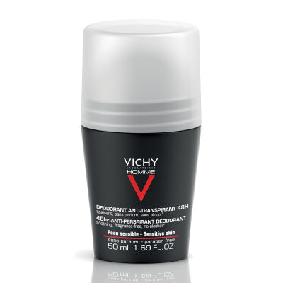 Vichy Homme Anti-Perspirant Roll-On 72hr Image