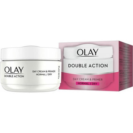 Olay Double Action Essential Moisture Day Cream and Primer 50ml Image