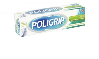 Poligrip Ultra Denture Fixating Cream 40g Image