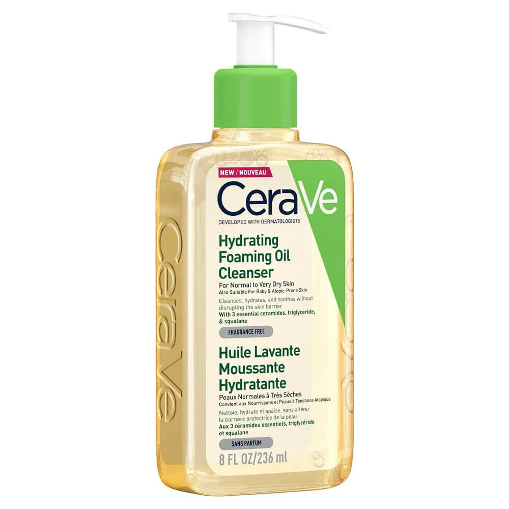 Cerave Hydrating Foaming Oil Cleanser 236ml Image