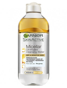 Garnier Skin Active Micellar Oil-Infused Cleansing Water 400ml Image
