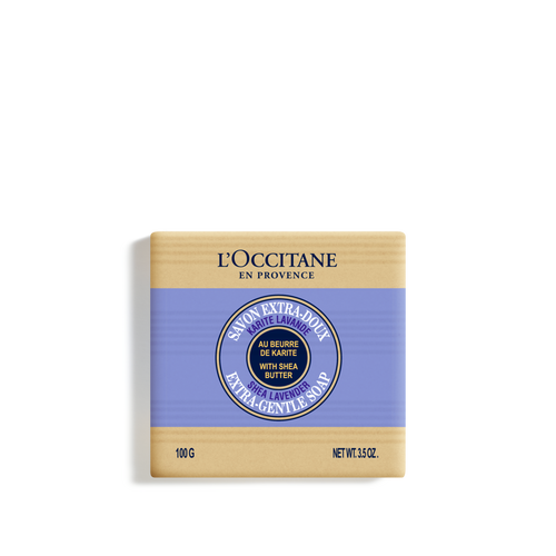 L'Occitane Lavender Shea Butter Extra Gentle Soap 100g Image