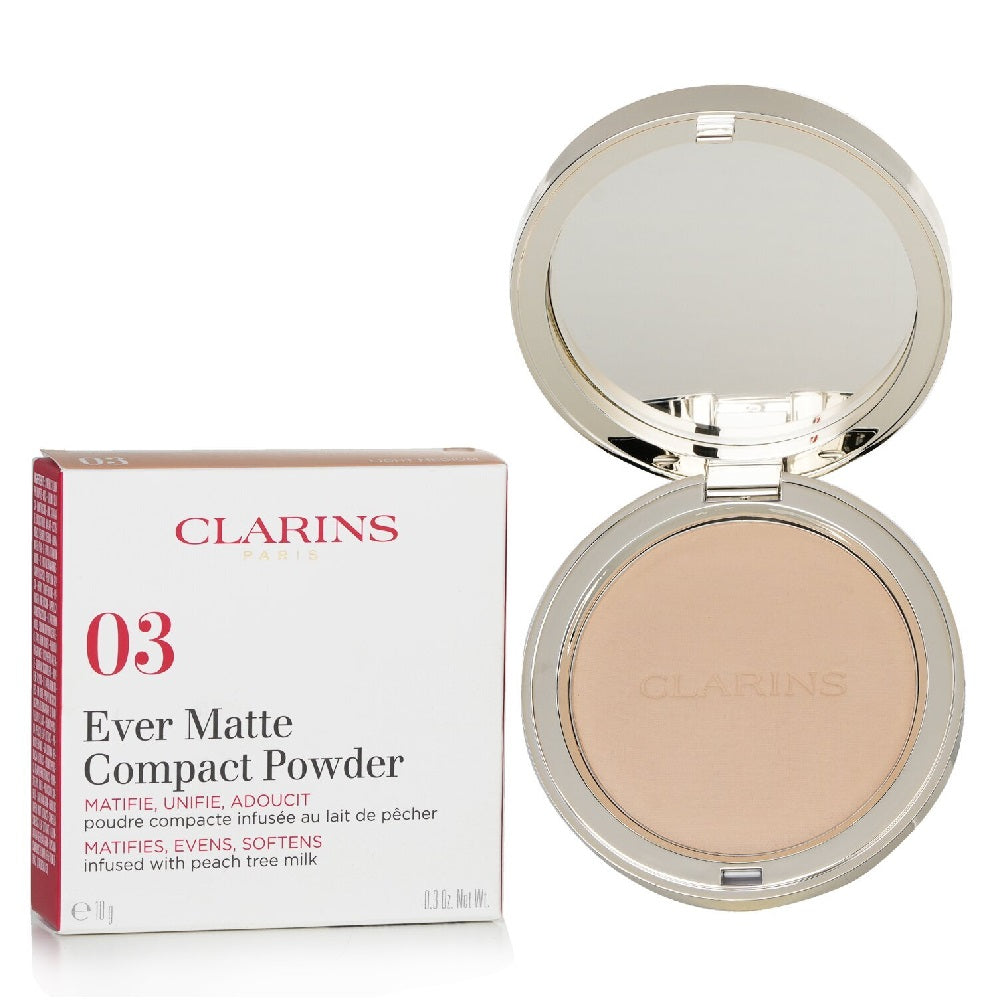 Clarins Ever Matte Compact Powder 03 Light Medium Image