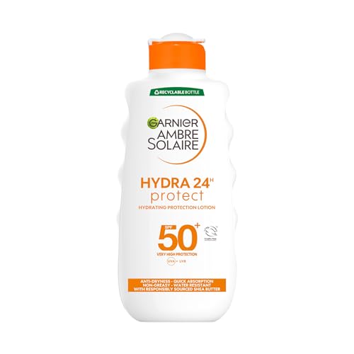 Garnier Ambre Solaire Ultra-Hydrating Sun Cream SPF50+ 200ml Image