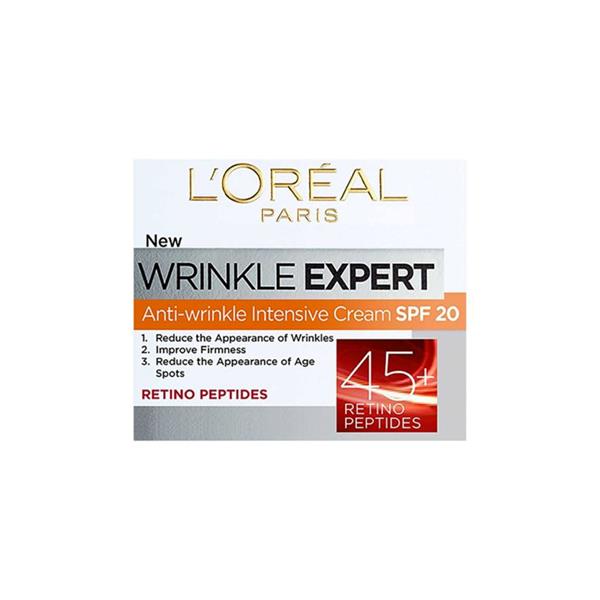 L'Oreal Anti-Wrinkle Intensive Care SPF 20 50ml Image