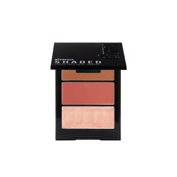 BPerfect Shaded Cream Face Trio Medium