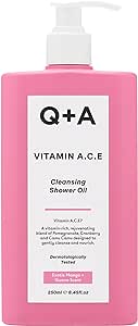 Q+A Vitamin A.C.E Cleansing Shower Oil 250ml