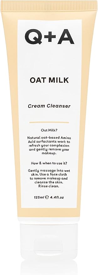 Q+A Oat Milk Cream Cleanser 125ml