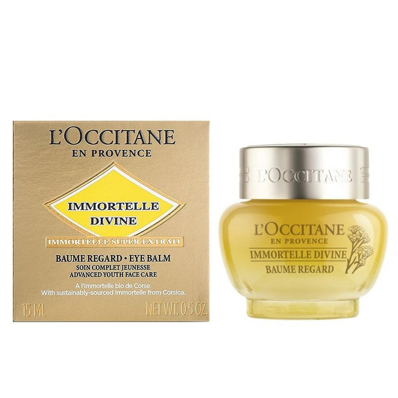 L'Occitane Immortelle Divine Eye Balm 15ml Image