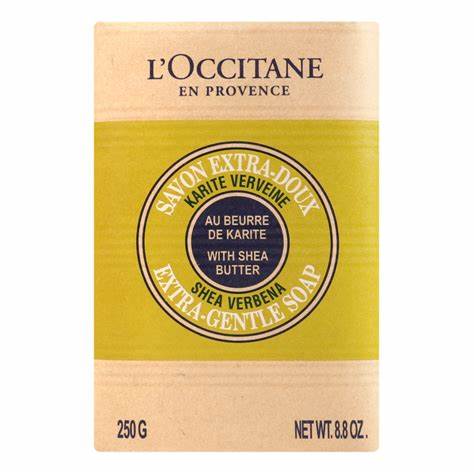 L'Occitane Verbena Shea Butter Extra Gentle Soap 250g Image