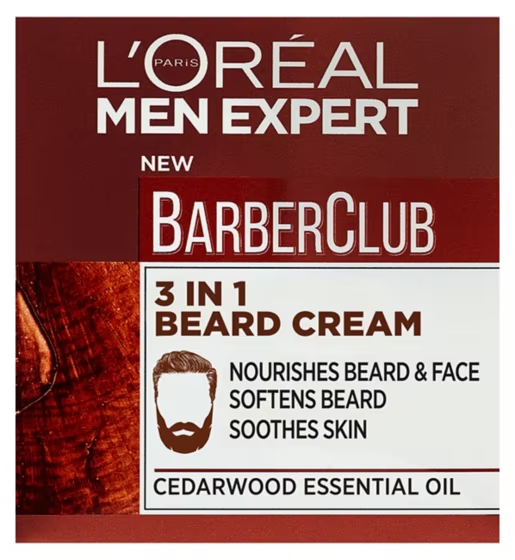 L'Oreal Barber Club 3 in 1 Beard Balm 50ml Image