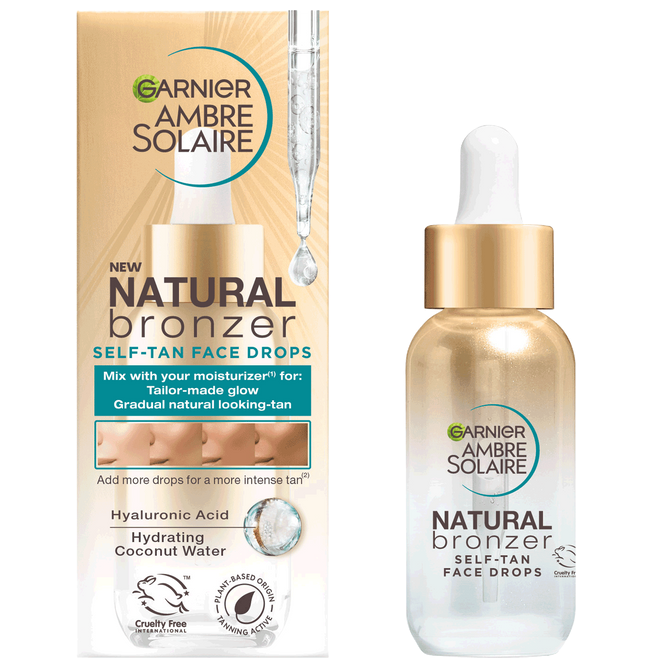 Garnier Ambre Solaire Self-Tan Face Serum 30ml Image