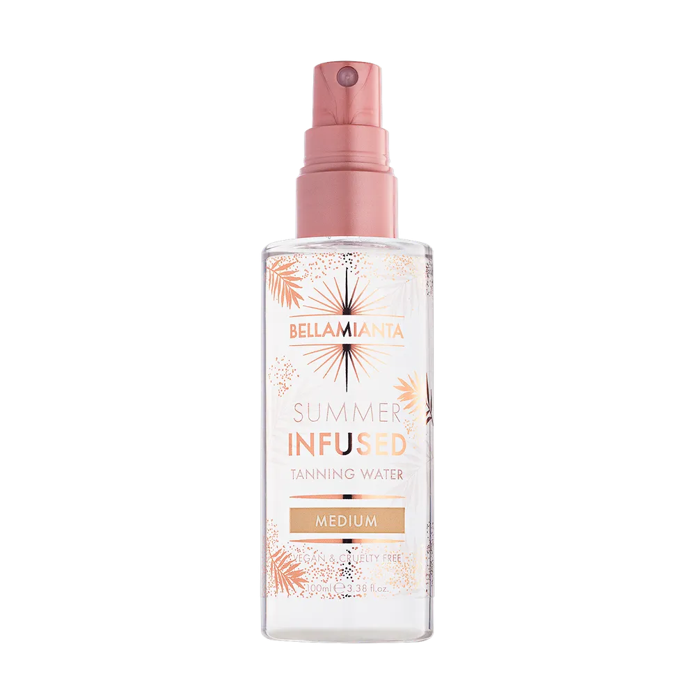 Bellamianta Summer Infused Tanning Water  Medium 100ml Image