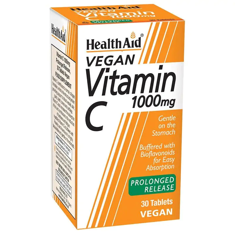 Health Aid Vitamin C 1000mg Prolonged Release Tabs 30 Image