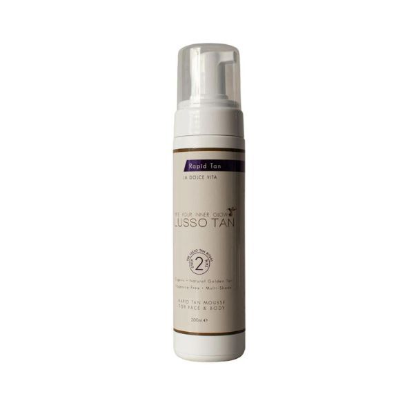 Lusso Rapid Tan Mousse 200ml Image