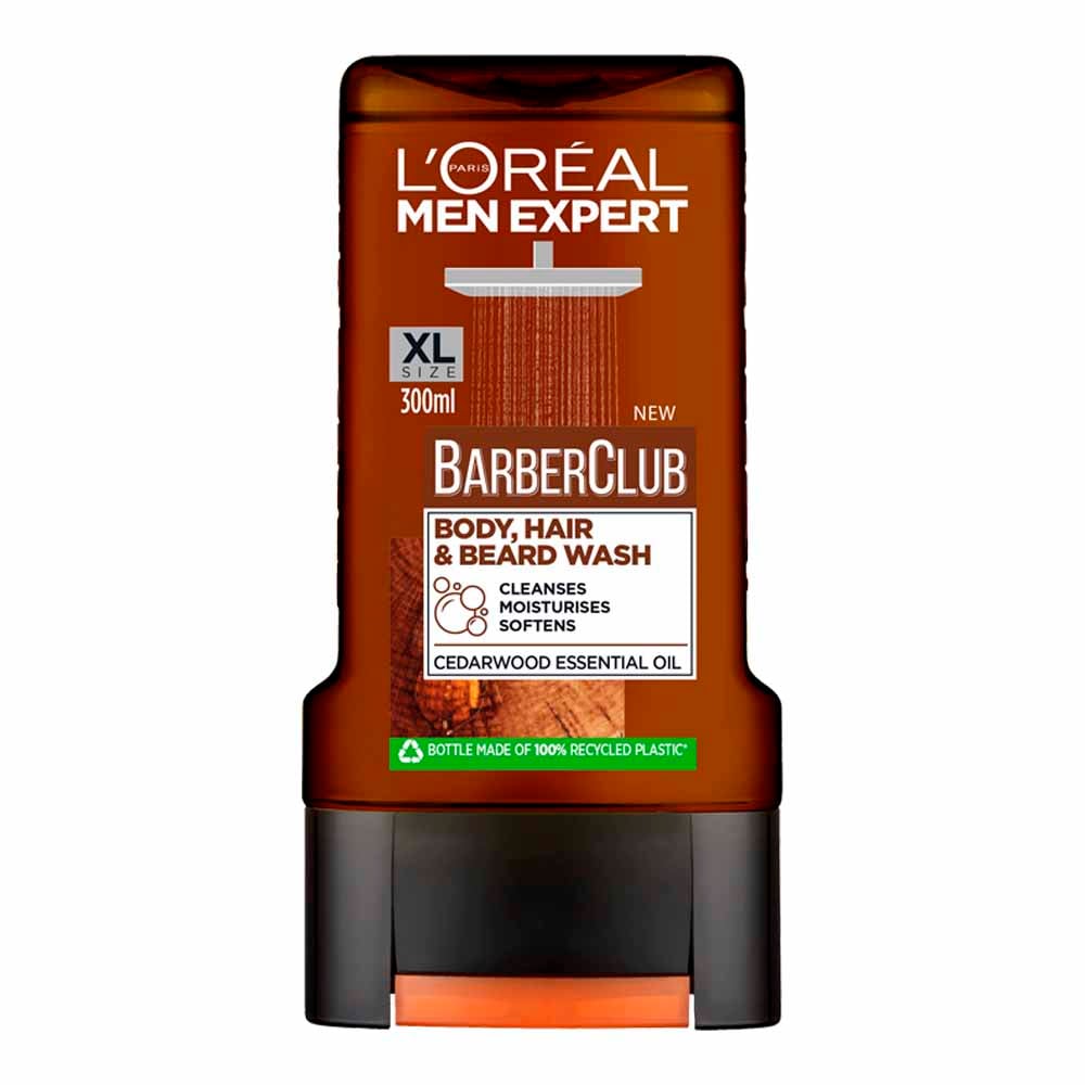 L'Oreal Men Expert Barber Club Body, Hair & Beard Wash 300ml Image