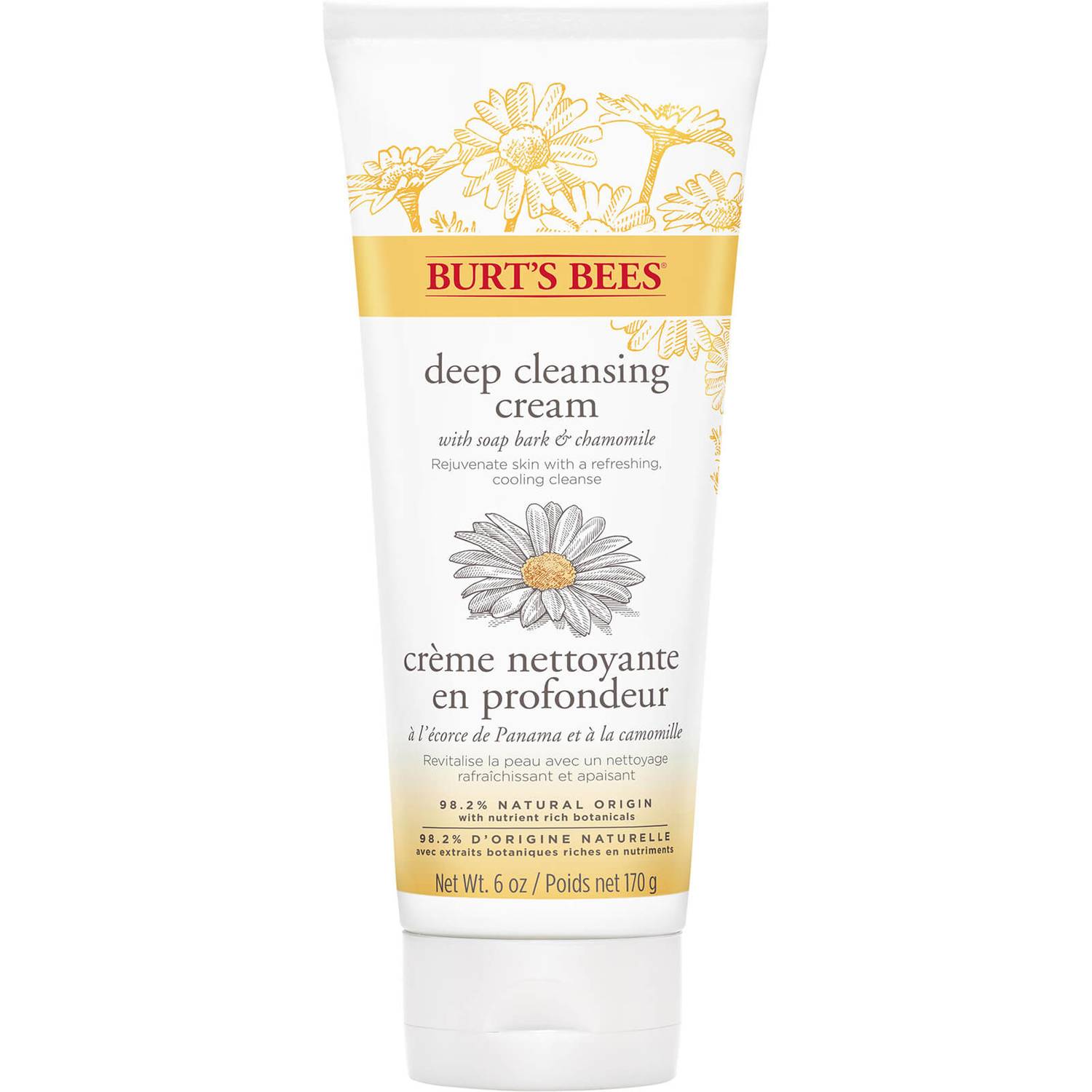 Burts Bees Deep Cleansing Cream - Soap Bark & Chamomile Image