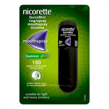 Nicorette Quickmist Nicotine Mouth Spray 1mg Image