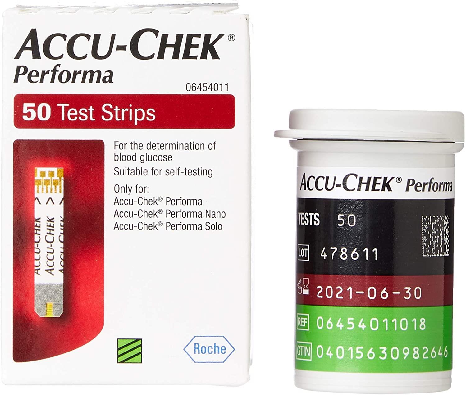 Accu-Chek Performa 50 Test Strips Image