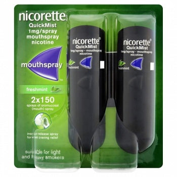 Nicorette QuickMist Mouthspray Duo Image