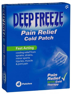 Deep Freeze Cold Patches Pack of 4