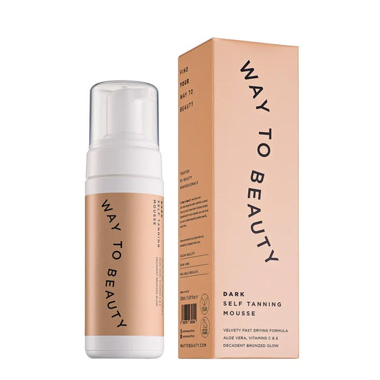 Way To Beauty Self Tanning Mousse Dark 150ml