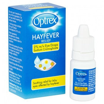 Optrex Hayfever Relief Eye Drops Image