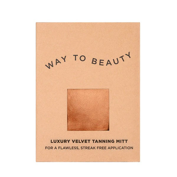 Way To Beauty Luxury Velvet Tanning Mitt Image