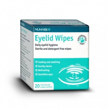 Numark Eyelid Wipes