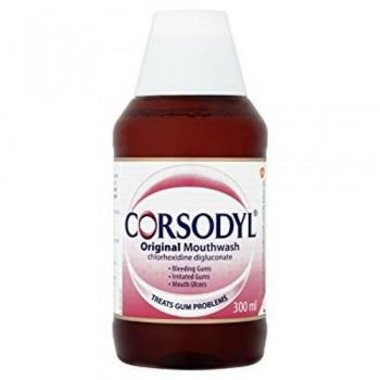 Corsodyl Mouthwash Original Alcohol Free 300ml