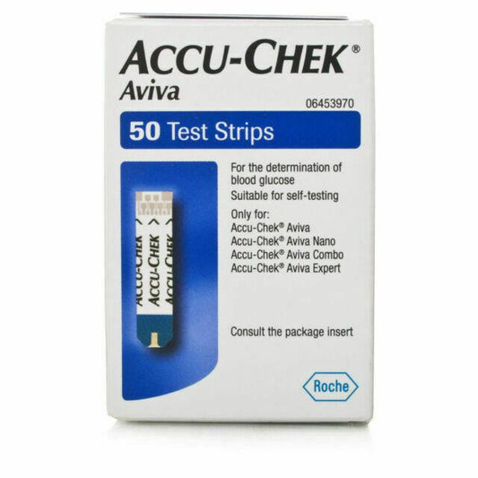 Accu-Chek Aviva Test Strips Pack of 50