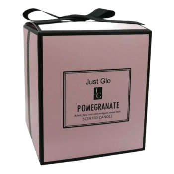 Just Glo Candle Pomegranate