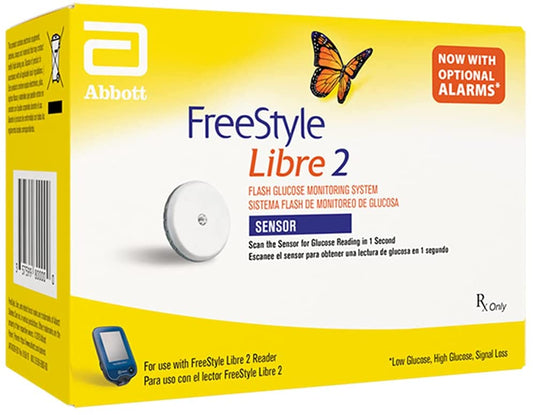 FreeStyle Libre 2 Blood Glucose Sensor (UK/Europe Only Version)