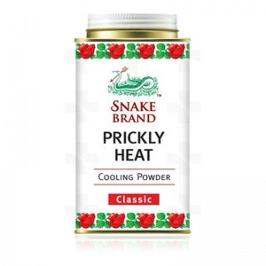Snake Brand Prickly Heat Original Cooling Powder Classic