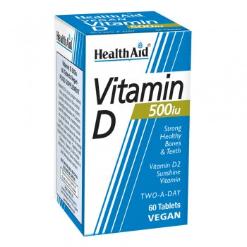 Health Aid Vitamin D 500iu 60 Image